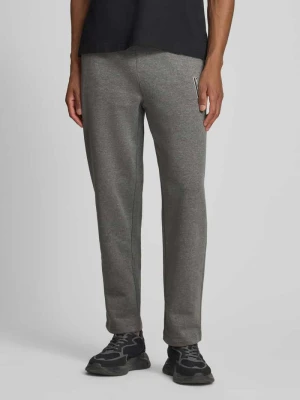 spodnie dresowe z elastycznym pasem i logo GAP