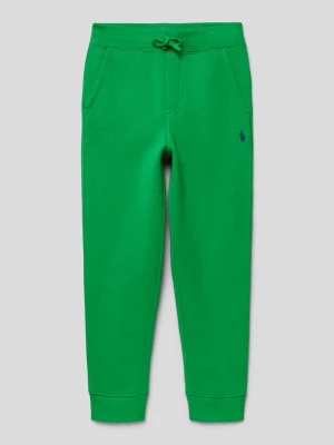 Spodnie dresowe z elastycznym pasem i tunelem Polo Ralph Lauren Teens