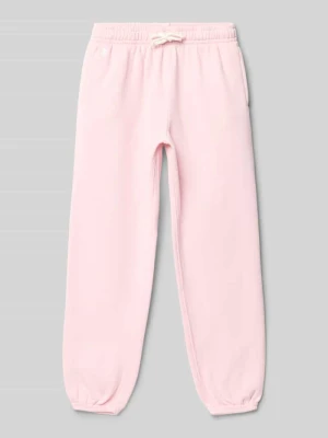 Spodnie dresowe z elastycznym pasem i wpuszczanymi kieszeniami Polo Ralph Lauren Kids