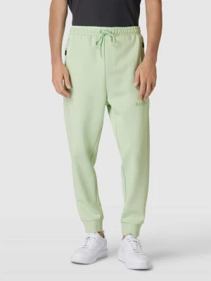 Spodnie dresowe z elastycznym pasem model ‘Hadiko’ BOSS Green