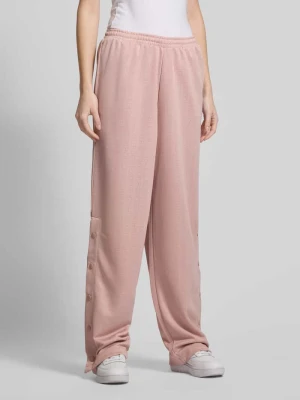 Spodnie dresowe z elastycznym pasem model ‘Nicole’ Hugo Blue