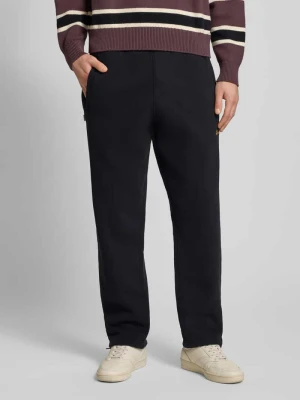 Spodnie dresowe z elastycznym pasem model ‘Script’ BLKVIS