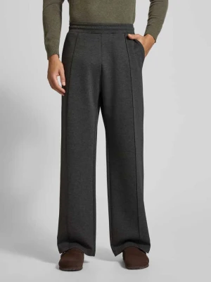 Spodnie dresowe z elastycznym pasem REVIEW