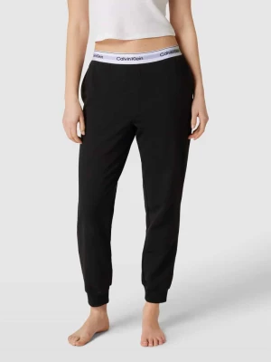 Spodnie dresowe z elastycznym pasem z logo model ‘JOGGER’ Calvin Klein Underwear