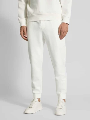 Spodnie dresowe z elastycznym ściągaczem Armani Exchange