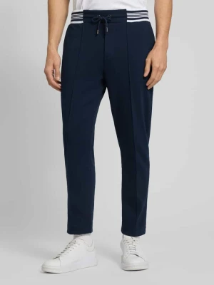 Spodnie dresowe z elastycznym ściągaczem JOOP! Collection