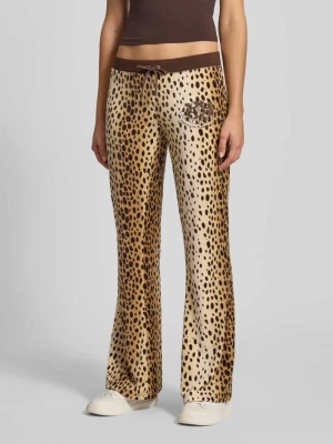 Spodnie dresowe z elastycznym ściągaczem Juicy Couture