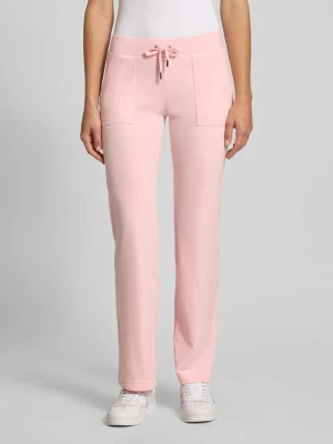 Spodnie dresowe z elastycznym ściągaczem Juicy Couture