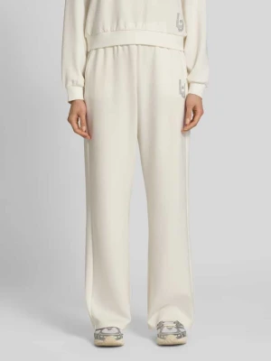 Spodnie dresowe z elastycznym ściągaczem LIU JO SPORT