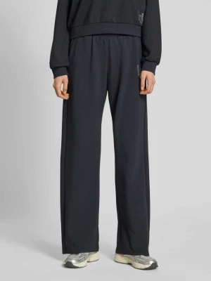 Spodnie dresowe z elastycznym ściągaczem LIU JO SPORT