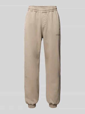 Spodnie dresowe z elastycznym ściągaczem Pegador