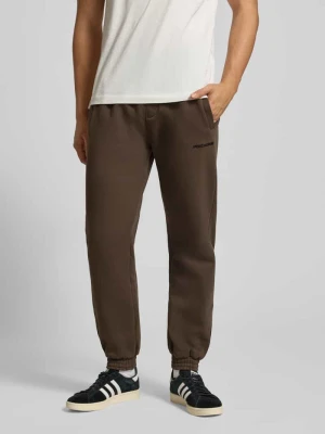 Spodnie dresowe z elastycznym ściągaczem Pegador