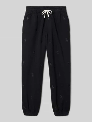 Spodnie dresowe z elastycznym ściągaczem Polo Ralph Lauren Teens