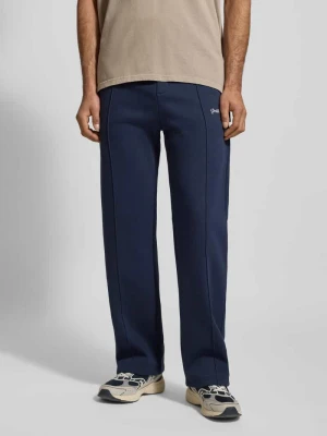 Spodnie dresowe z elastycznym ściągaczem PROHIBITED