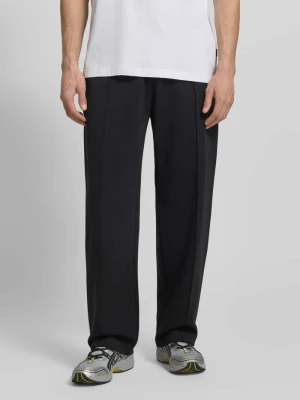 Spodnie dresowe z elastycznym ściągaczem REVIEW