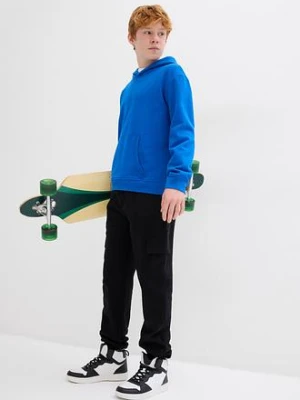 Spodnie dresowe z kieszeniami cargo bonprix