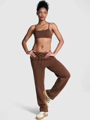 PINK Spodnie dresowe z logo Victoria's Secret