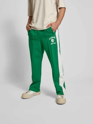 spodnie dresowe z nadrukiem z logo Billionaire Boys Club Zielony