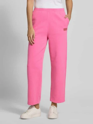 Spodnie dresowe z nadrukiem z logo Model 'PLIZZY' American vintage