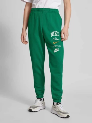 Spodnie dresowe z nadrukiem z logo Nike