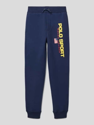 Spodnie dresowe z nadrukiem z logo Polo Sport