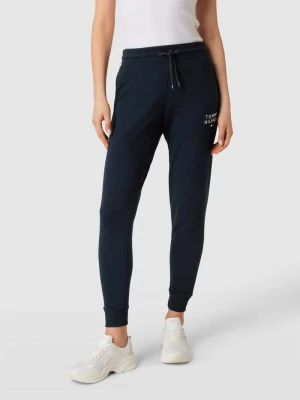 Spodnie dresowe z nadrukiem z logo Tommy Hilfiger
