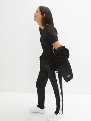 Spodnie dresowe z napami, szybko schnące bonprix