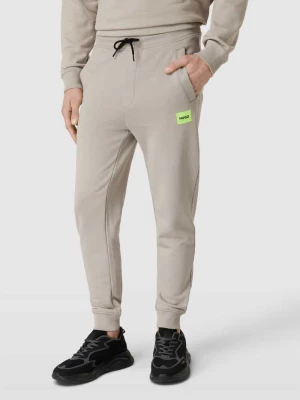 Spodnie dresowe z naszywką z logo model ‘Doak’ HUGO