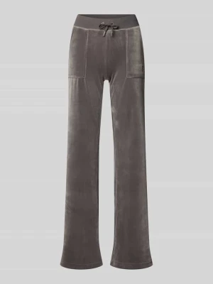 Spodnie dresowe z niskim stanem z elastycznym pasem model ‘LAYLA’ Juicy Couture