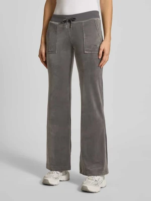 Spodnie dresowe z niskim stanem z elastycznym pasem model ‘LAYLA’ Juicy Couture