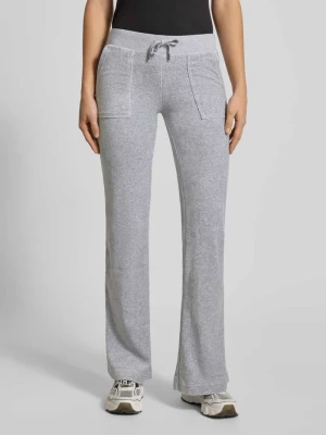 Spodnie dresowe z niskim stanem z elastycznym pasem model ‘LAYLA’ Juicy Couture