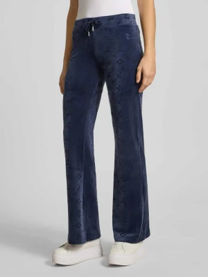 Spodnie dresowe z niskim stanem z elastycznym pasem model ‘LISA’ Juicy Couture