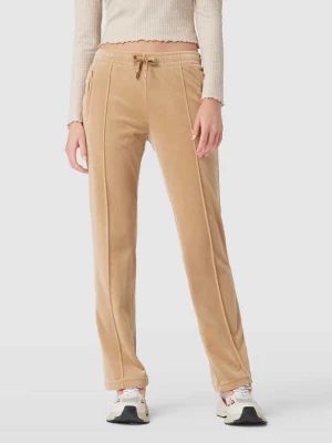 Spodnie dresowe z obszyciem kamieniami stras model ‘TINA’ Juicy Couture