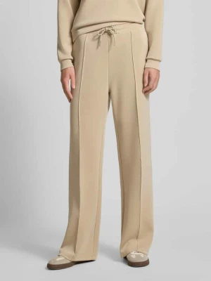Spodnie dresowe z ozdobnym szwem i elastycznym pasem Scotch & Soda