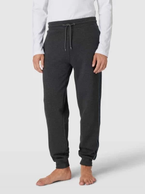 Spodnie dresowe z paskami w kontrastowym kolorze model ‘ESTABLISHED’ Tommy Hilfiger