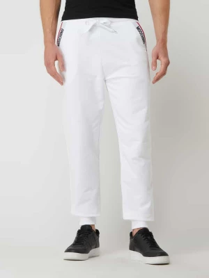 Spodnie dresowe z paskiem z logo Moschino Swim + Underwear