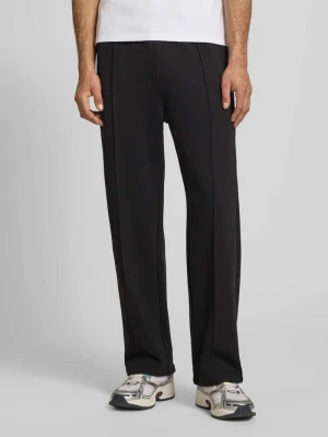 spodnie dresowe z pionowymi przeszyciami i wyhaftowanym logo Champion