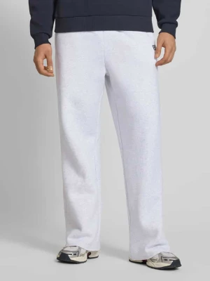 Spodnie dresowe z prostymi nogawkami z elastycznym pasem Karl Kani