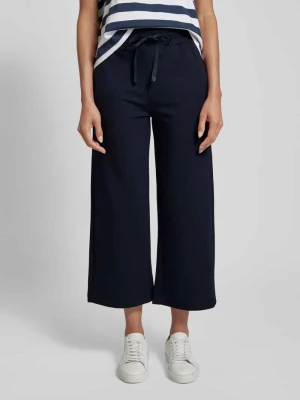 Spodnie dresowe z szeroką nogawką i tunelem model ‘Banu’ Soyaconcept