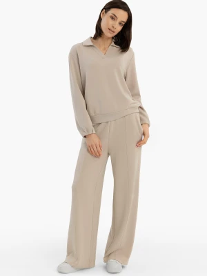 Spodnie dresowe z szeroką nogawką N-ERLA Volcano