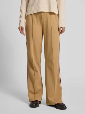 Spodnie dresowe z szeroką nogawką z przeszytym kantem model ‘TALINA’ Joop!