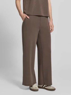 Spodnie dresowe z szerokimi nogawkami z elastycznym pasem model 'Helle' My Essential Wardrobe