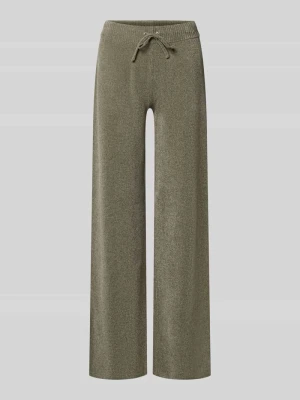Spodnie dresowe z tunelem Juicy Couture Oliwkowy