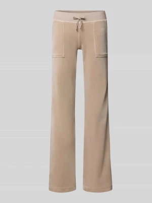 Spodnie dresowe z tunelem model 'LAYLA' Juicy Couture
