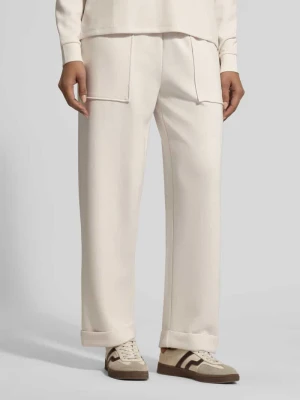 Spodnie dresowe z wpuszczanymi kieszeniami i zakładką Christian Berg Woman