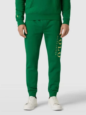 Spodnie dresowe z wyhaftowanym logo model ‘ATHLETIC’ Polo Ralph Lauren