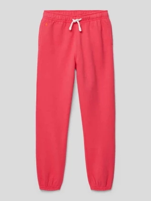 Spodnie dresowe z wyhaftowanym logo model ‘ATHLETIC’ Polo Ralph Lauren Teens