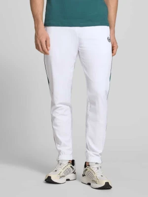 Spodnie dresowe z wyhaftowanym logo model 'CASPIO' Sergio Tacchini