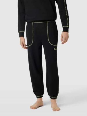 Spodnie dresowe z wyhaftowanym logo model ‘FUTURE’ Calvin Klein Underwear