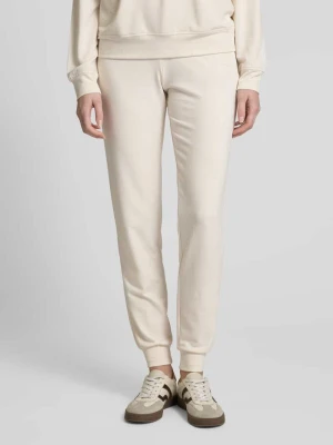 Spodnie dresowe z wyhaftowanym logo model ‘LUCIA’ Guess